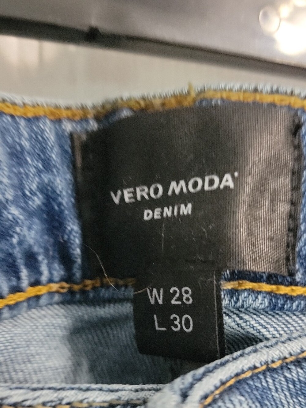 Vero Moda Medium Blue Skinny Stretch Jeans 28 - Picture 4 of 4